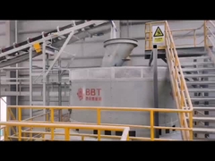 BBT TWPM-185 Roue mouillée broyeur à marteaux en argile ligne de fabrication de briques