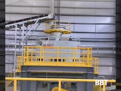 moulin à poêles humides pour usine de briques d'argile