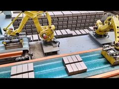 Machine de chargement et de déchargement automatique de briques d'argile pour chambre de séchoir de briques