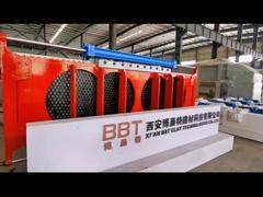 machine à fabriquer des briques d'argile, grille avant, mélangeur d'extrusion