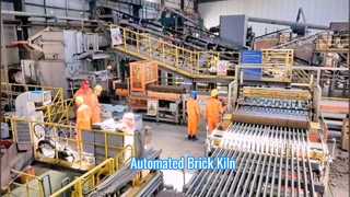 projet de four à tunnel de brique d'argile