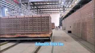 Ligne de production de briques frittées entièrement automatique et conception technique de four tunnel pour le Moyen-Orient