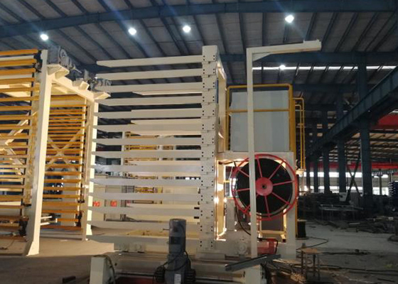 Chargement de Clay Brick Dryer Machine Brick et système à une seule couche de déchargement