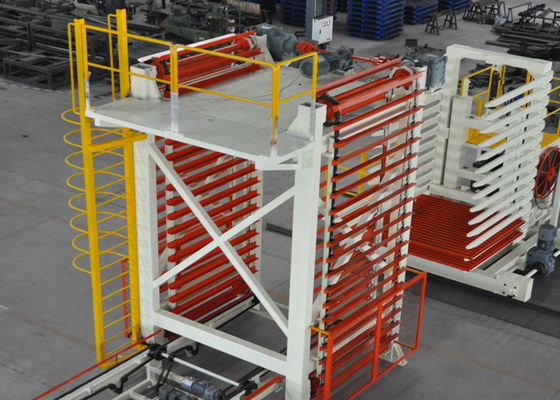 Matériel Système de chargement et de déchargement automatique complet Machine pour la ligne de fabrication de briques