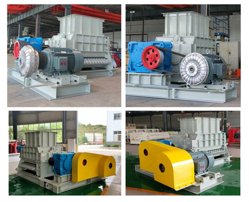 Fabrique de blocs d'argile Matériaux premiers Crusher machine à rouleaux