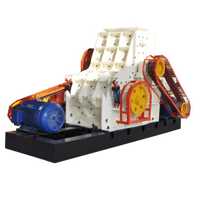 Broyeur à marteau rotatif à grande vitesse à rouleau à double denture pour l'industrie de fabrication de briques d'argile