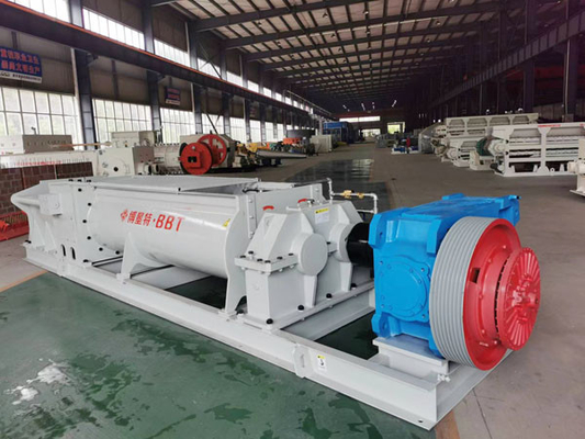 50-65 M3/h mélangeur à pagaie à double arbre avec 90 ou 110 kW de puissance et 380V 50Hz pour le mélange industriel