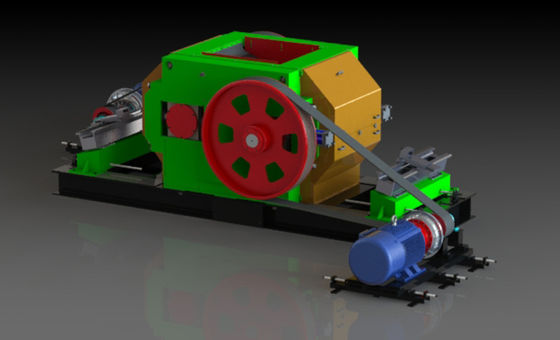 Machine de fabrication de briques d'argile avec broyeur à rouleaux fins à haute vitesse pour la préparation des matières premières et l'amélioration de la plasticité des briques