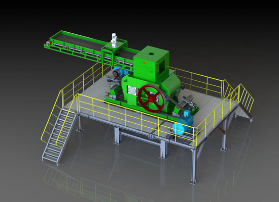 GS1080 raffinent le broyeur de moulin de machine de meulage de petit pain pour le traitement de minerais