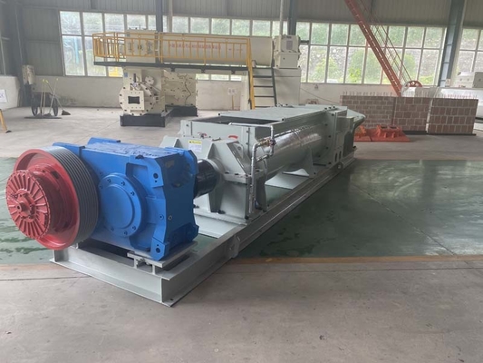 220V / 380V brique Clay Mixing Machine Extruder 30 - capacité 40m3/H