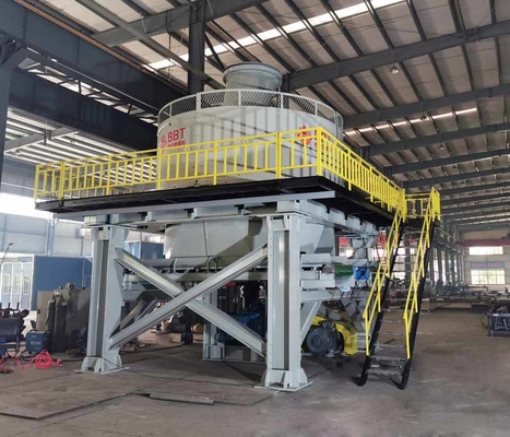 Chaîne de production de brique poids humide de Pan Mill 65200kg adapté aux besoins du client
