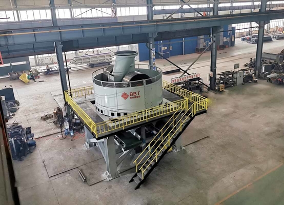 Pan Wet Milling Machine Materials en acier traitant la machine de meulage humide