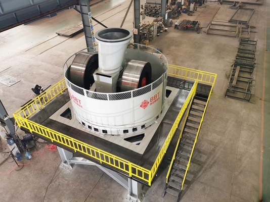 Traitement humide de matériaux de TWPM160 Pan Gold Grinding Mill For