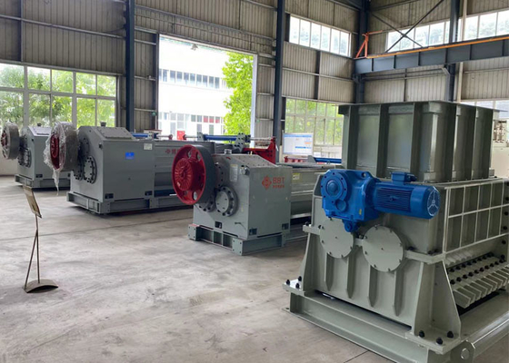 Double machine de broyeur de rouleau de dent complètement automatique pour l'usine de four à tunnel