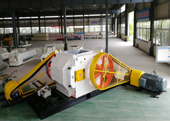 Clay Brick Roller Crusher Machine à grande vitesse pour la chaîne de production complètement automatique