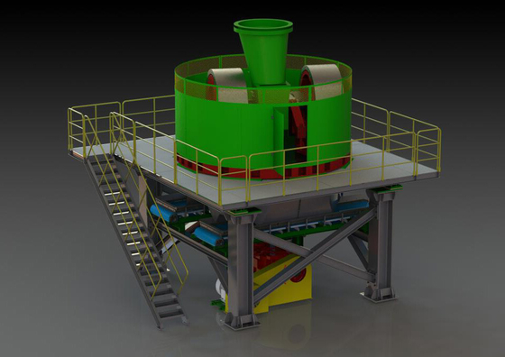 Clay Minerals Processing Equipment Grinding humide et écrasement de Pan Mills humide