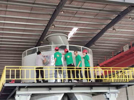 Installation de fabrication minérale à grande vitesse Pan Mills humide automatique