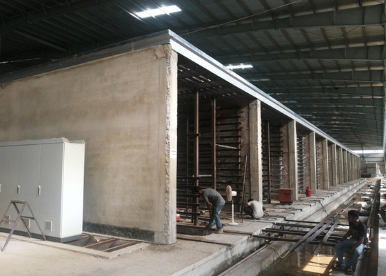 Une chambre plus sèche de couche rouge automatique de Clay Brick Dryer Machine Single
