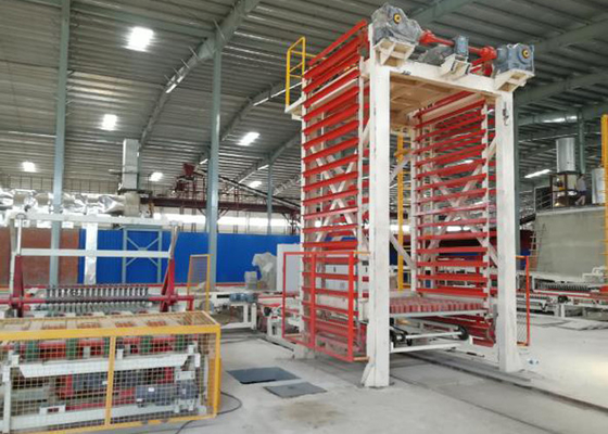 Système de Clay Brick Loading And Unloading entièrement automatique pour une machine plus sèche de briques