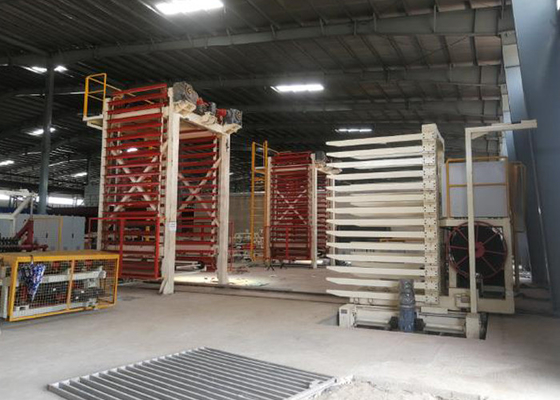 Clay Brick Dryer Machine automatique 100000 PCs a produit pendant deux fois plaçant la mise à feu