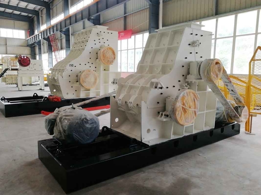 220V / concasseur à marteaux de rotor du double 380V HC800*2A pour le traitement de matériaux de minerais