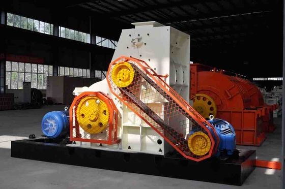 Broyeur en acier adapté aux besoins du client de roche de broyeur à marteaux de Clay Brick Production Line Double