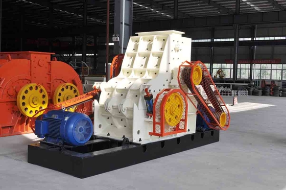 Broyeur en acier adapté aux besoins du client de roche de broyeur à marteaux de Clay Brick Production Line Double