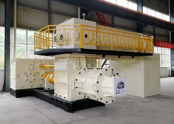 Machine de fabrication de briques d'argile entièrement automatique de grande capacité pour le projet de four tunnel avec chambre sècheuse