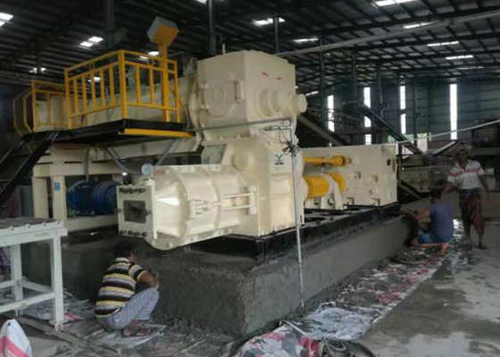 Clay Red Brick Making Machine de verrouillage avec un projet plus sec de chambre