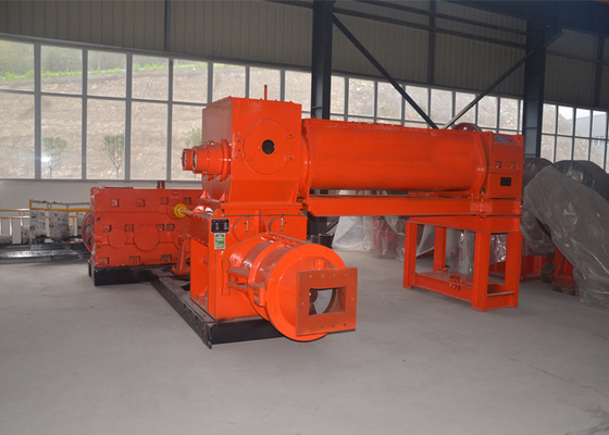Sol rouge vert mis le feu brûlé complètement automatique automatique Clay Brick Making Machine de boue d'extrudeuse de vide