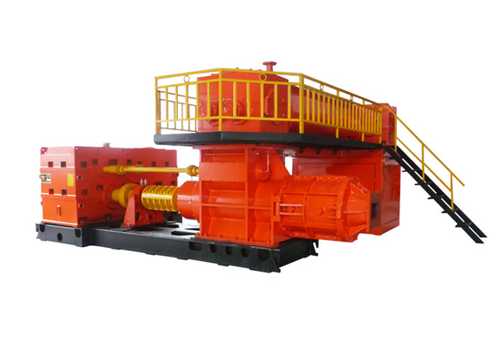 Extrudeuse à vide automatique pour la fabrication de briques d'argile rouge