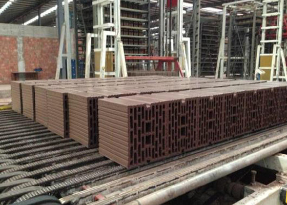 Bloc de verrouillage automatique rouge de cavité faisant l'extrudeuse de vide de machine