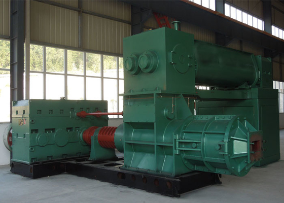 Machine de fabrication de brique de Clay Red Hollow Block Automatic avec l'extrudeuse de vide