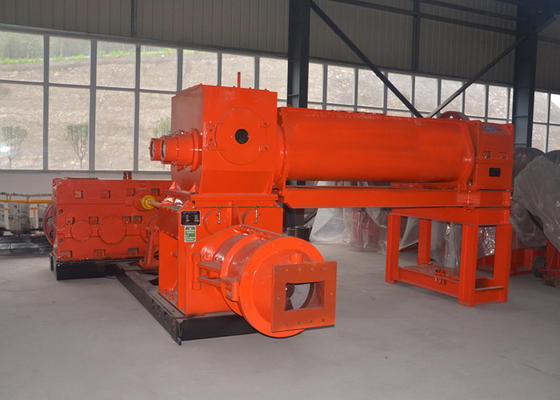 Machine de fabrication de brique automatique de boue de double étape Clay Brick Making Equipment rouge