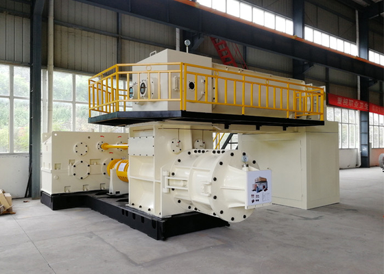 Machine de brique d'extrudeuse de vide de machine de Clay Fly Ash Bricks Automatic de sol