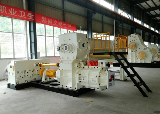 Machine de brique d'extrudeuse de vide de machine de Clay Fly Ash Bricks Automatic de sol
