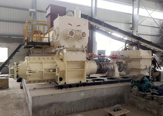 Vide Clay Block Machine de expulsion d'Ash Automated Brick Making Machine de mouche