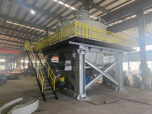 40 - Capacité Clay Brick Production Line Full Pan Mill humide automatique de 50 M3/H