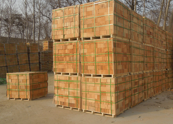 Alcali matériel Clay Fire Bricks rouge résistant de brique réfractaire de four à tunnel