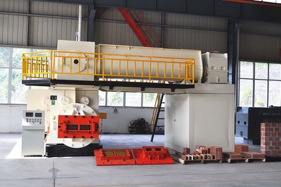 Machine fonctionnelle de Clay Brick Automatic Continuous Extrusion d'extrudeuse de vide