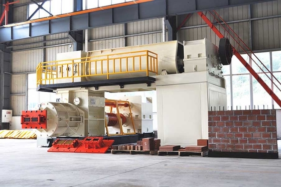Bâti de moulage en acier de Clay Brick Extrusion Machine Carbon de grande extrudeuse de vide
