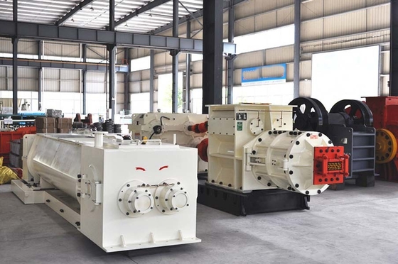Bâti de moulage en acier de Clay Brick Extrusion Machine Carbon de grande extrudeuse de vide