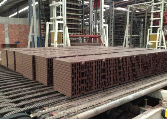 Prix automatique 2023 de machine de fabrication de brique d'argile de vide de projet de four à tunnel