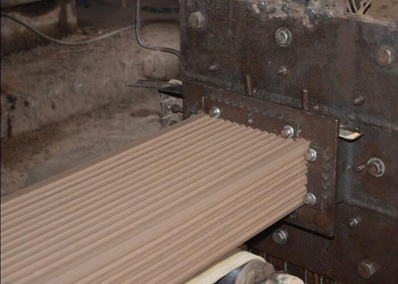 Clay Hollow Full Automatic Block rouge faisant l'extrudeuse de vide de machine