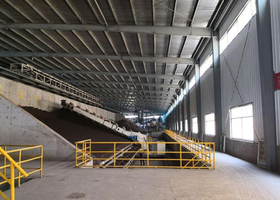 Chambre de traitement par vapeur à godets multiples de stockage de matière première de Clay Brick Production Line Auto