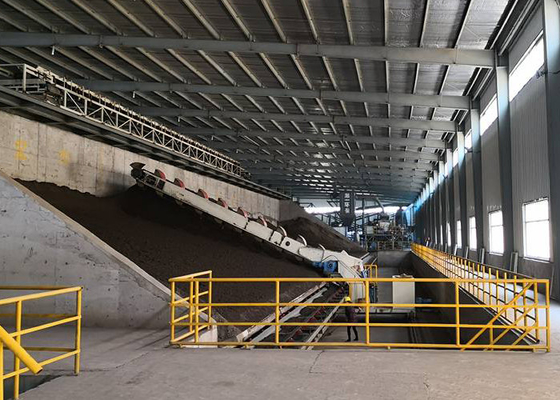 Chambre de traitement par vapeur à godets multiples de stockage de matière première de Clay Brick Production Line Auto