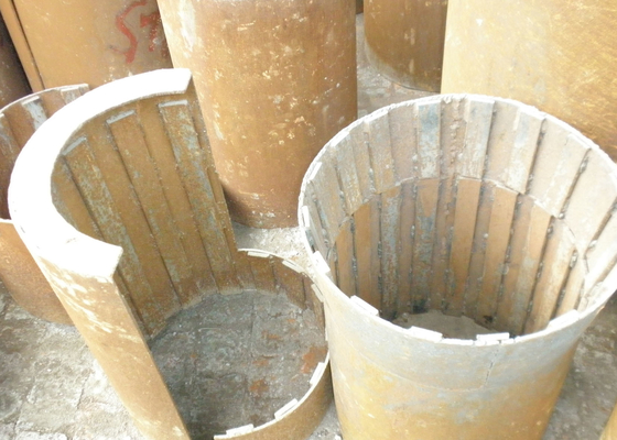 Doublure de cylindre de boue de chandelle de Clay Brick Extruder Spare Parts Wearproof