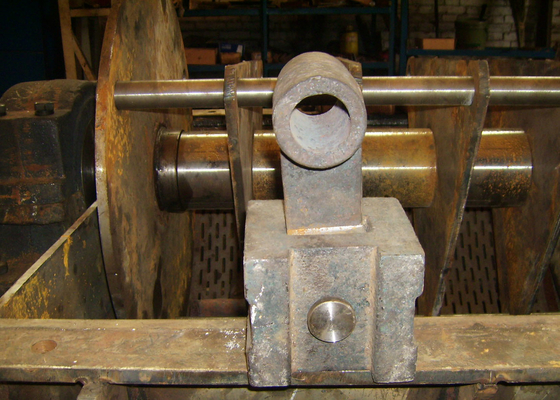 Extrudeuse à vide Machines de fabrication de briques Pièces détachées Arbre à auger Reamer Spirale Pour boîte d'alimentation