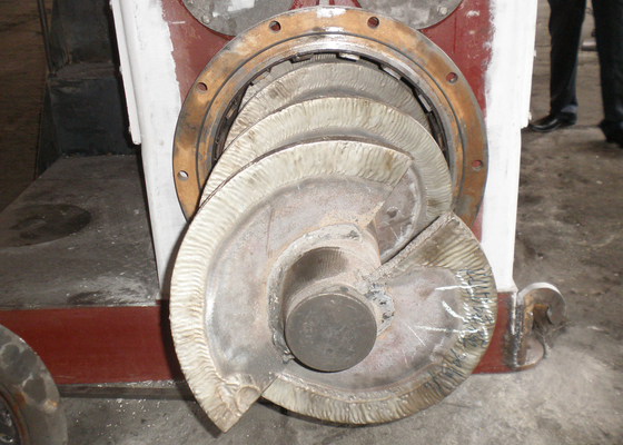 Vis de pièces de rechange d'extrudeuse de vide de la brique supérieure d'argile d'étape faisant des machines