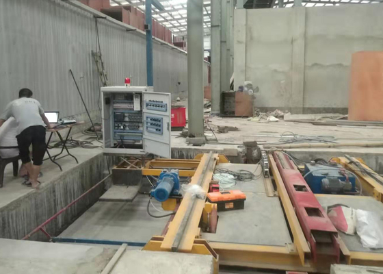 Contrôle automatique de PLC de machine de Dragger de technologie de four à briques de tunnel
